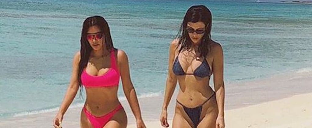 Kourtney Kardashian Wearing Bikini in Turks and Caicos 2018