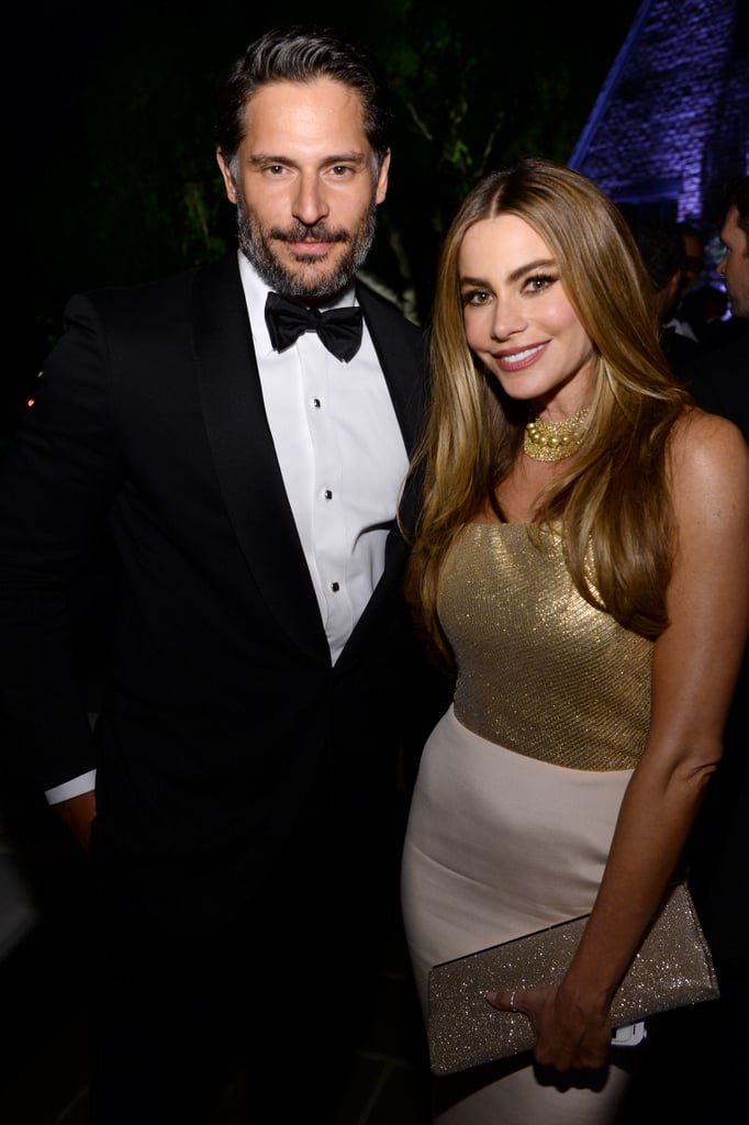 The date: In July, new details revealed that Joe and Sofia would be tying the knot at six o'clock at Breakers Palm Beach Resort in Florida on Nov. 22.
	
Sofia's dress: Most recently, the designer of Sofia's gown was announced: Zuhair Murad, of course. The actress has been featured on the red carpet a handful of times in his designs.
	
Joe's tux:  On Nov. 11, Entertainment Tonight reported that Joe will be walking down the aisle wearing John Varvatos. 
The invitation:  On Tuesday, Hello! Magazine got a hold of the couple's gorgeous wedding invitation, which revealed a pre-party would be held on Nov. 21, the day before the nuptials, and in lieu of gifts, the pair has asked guests to donate to a select few charities, including St. Jude's Children's Hospital.
The day before the wedding: Sofia, along with several members of her family, took to Instagram on Saturday to share their excitement over the big day by sharing a handful of fun photos using the hashtag #Jofía.
