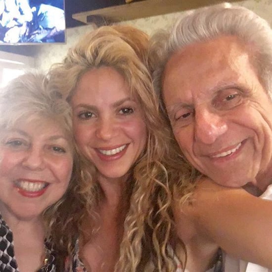 Shakira With Her Parents Instagram Picture September 2016
