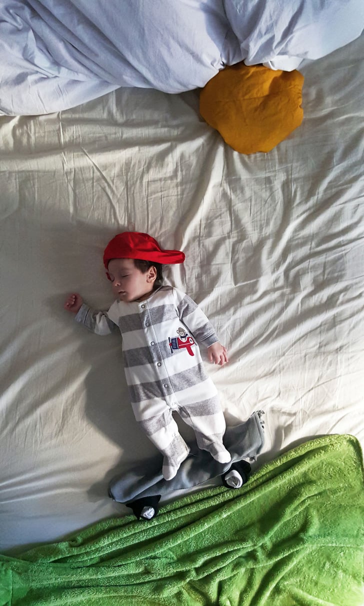 Creative Newborn Photos Using Blankets POPSUGAR Family Photo 12