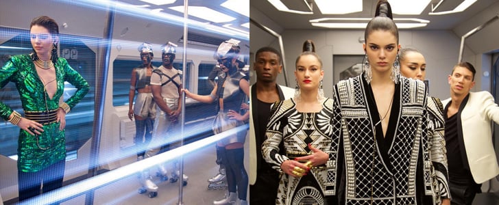 Balmain and H&M Fashion Show