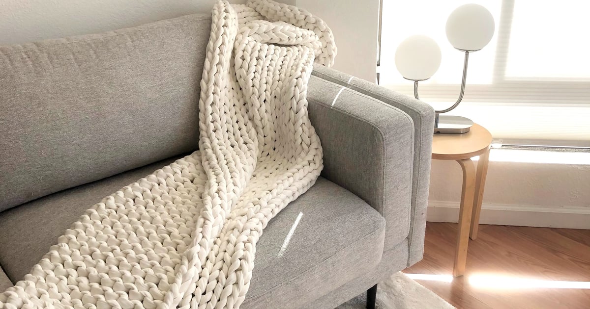 Bearaby Weighted Blanket Editor Review POPSUGAR Home UK