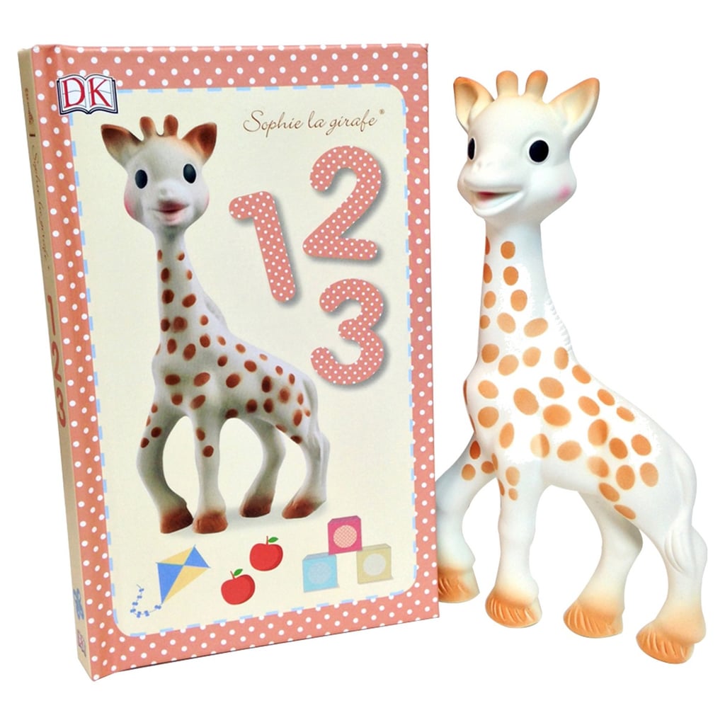 Sophie la Girafe Toy and 1,2,3 Book