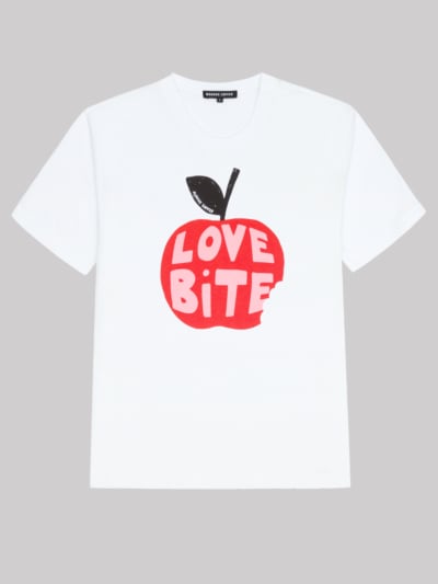 Markus Lupfer Flocked Love Bite Anna Tee