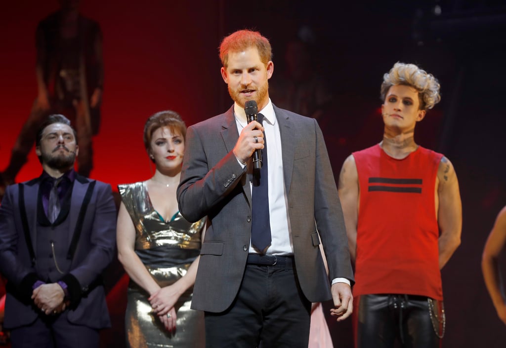 Prince Harry at Bat Out of Hell Gala Performance 2018