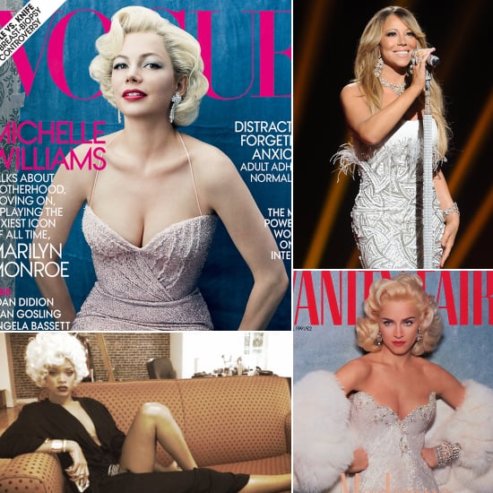 Celebrities Inspired By Marilyn Monroe Popsugar Celebrity