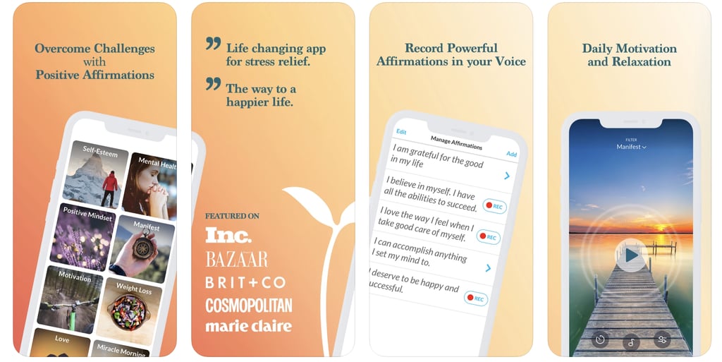 Best Affirmation Apps: ThinkUp