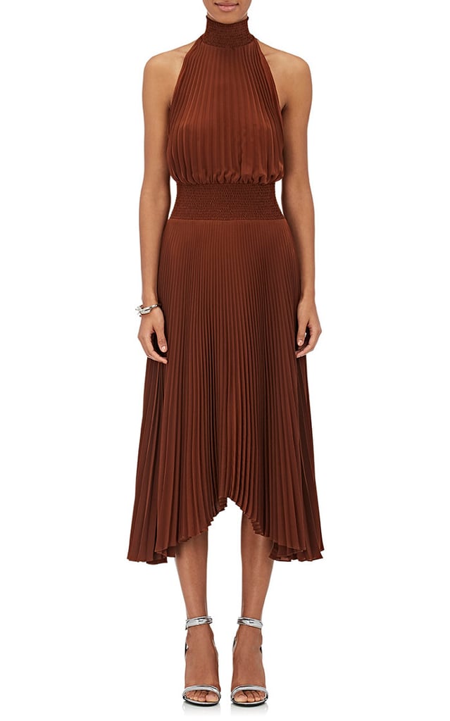 A.L.C. Renzo Pleated Georgette Dress ($565)