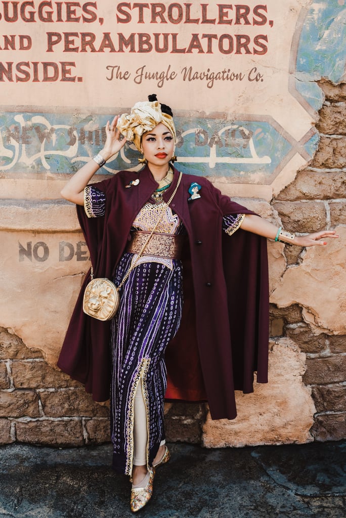 Jasmine The African Printcess Women Dress Up As Disney Princesses In African Prints Popsugar 