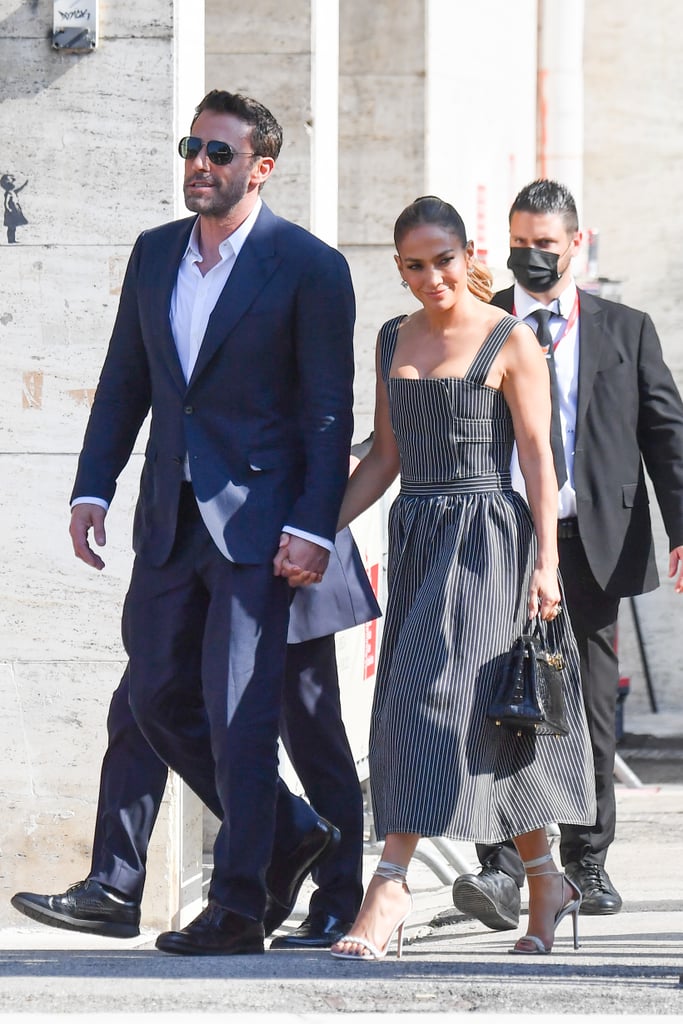 Jennifer Lopez and Ben Affleck at the 2021 Venice Film Festival