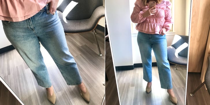 baggy navy jeans
