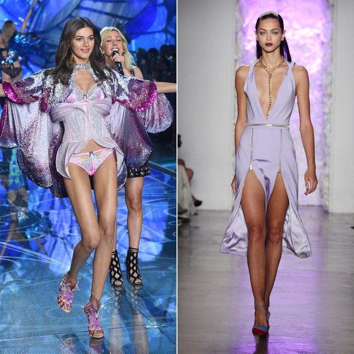 The Models Look a Lot Like High-Fashion Runway Models, but With More Makeup and Sexier Outfits