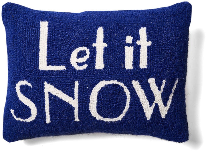 Let It Snow Wool Pillow ($35, originally $39)