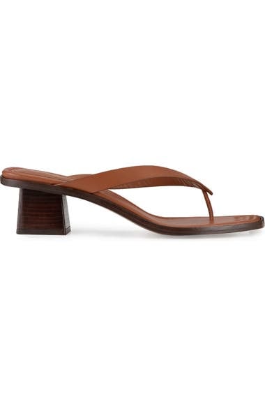 Frame Le Carbon Leather Sandal