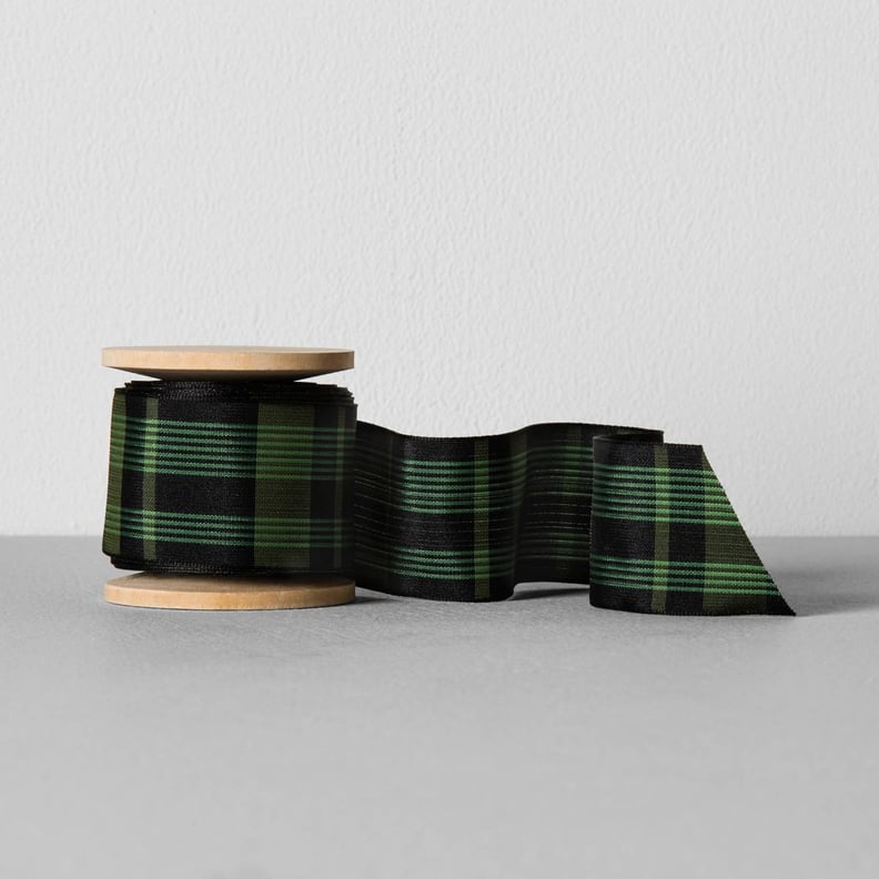 Hearth & Hand With Magnolia Plaid Grosgrain Ribbon