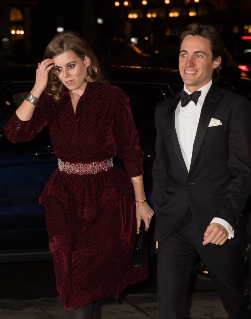 Princess Beatrice and Edoardo Mapelli Mozzi at Portrait Gala