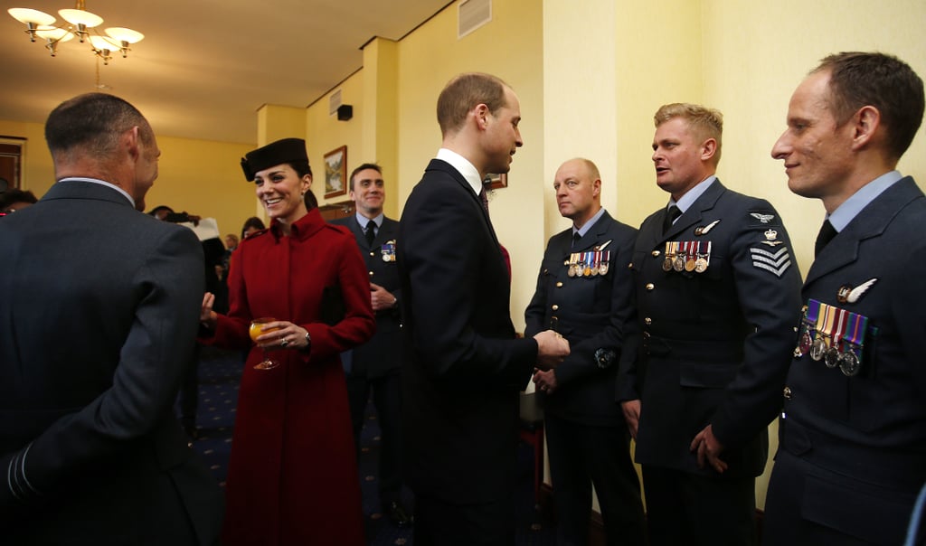Kate Middleton and Prince William at RAF Event February 2016