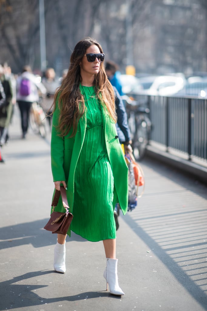 The Fall Dress Trend: Bright Colours