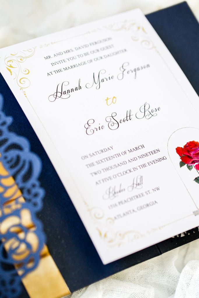 Beauty and the Beast-Inspired Wedding