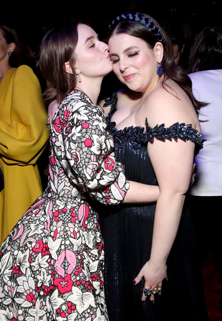 Beanie Feldstein and Ben Platt at the Golden Globes 2020 POPSUGAR