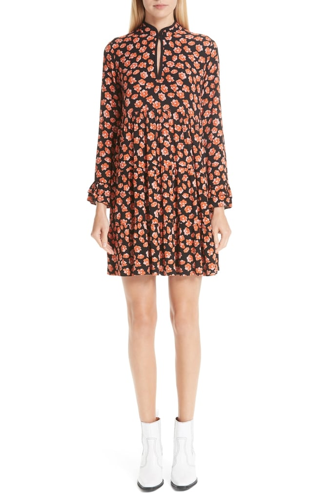 Print Crepe Dress