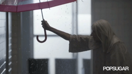 First, There's the Conveniently Placed Umbrella
