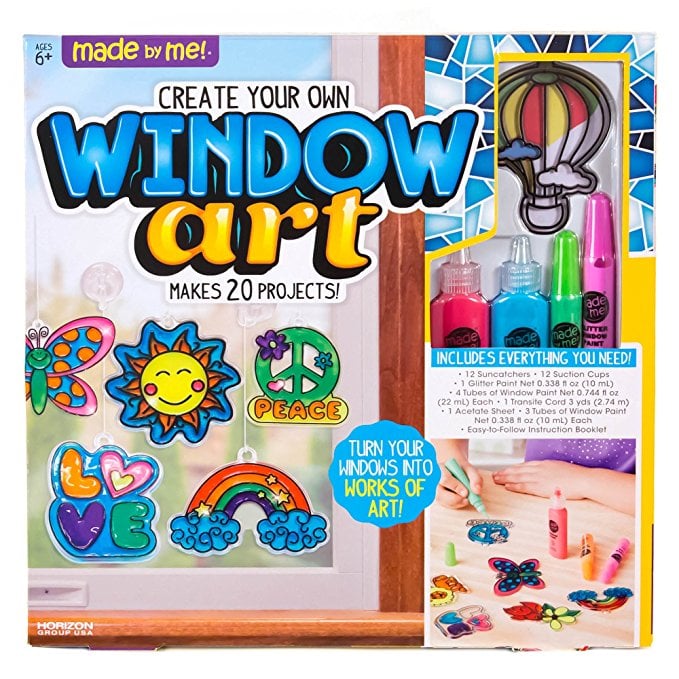 Best Indoor Gift For Six Year Old: Made By Me Create Your Own Window Art