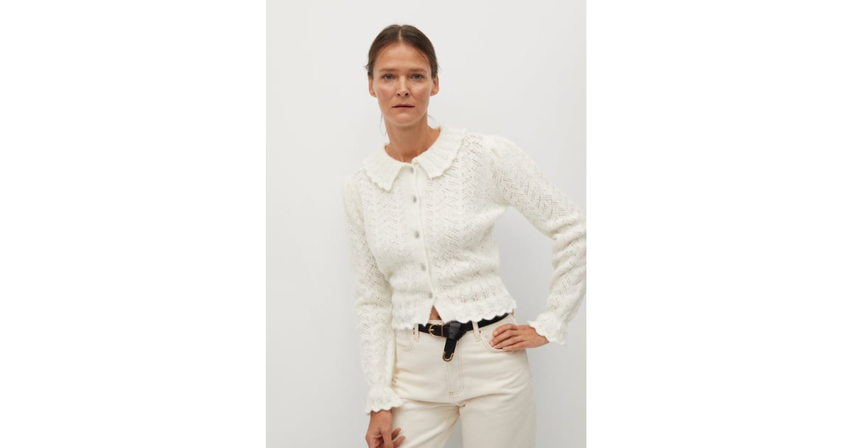 Mango collared sweater Outlet