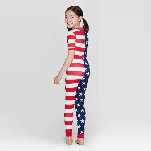 Kids 4th of july best sale pajamas