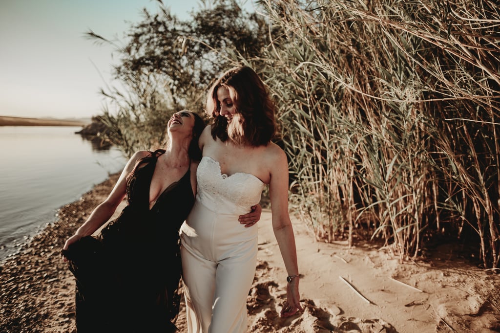 Sexy River Beach Engagement Photo Shoot