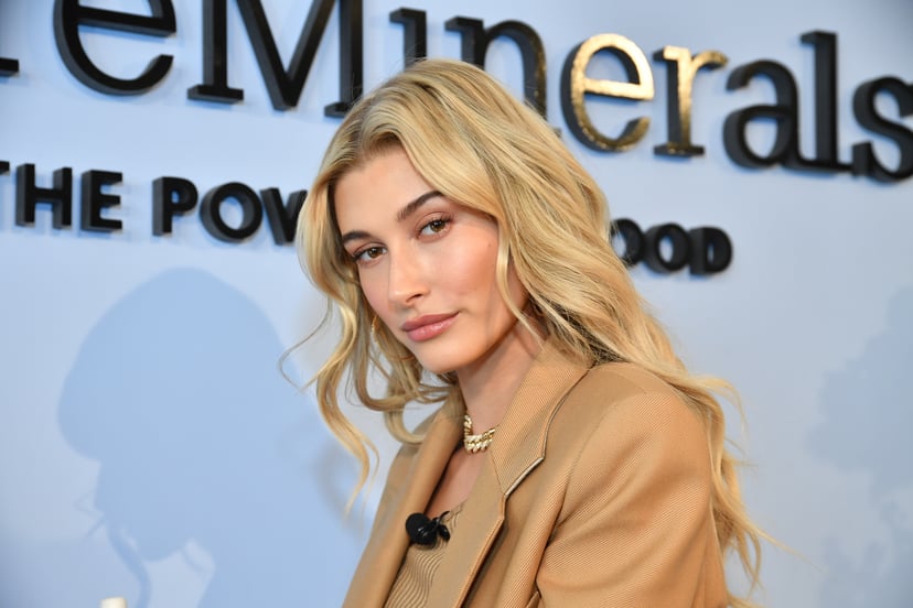 - Los Angeles, CA - 02/06/2019 - Hailey Baldwin for bareMinerals.-PICTURED: Hailey Baldwin-PHOTO by: Michael Simon/startraksphoto.com-MS63285Editorial - Rights Managed Image - Please contact www.startraksphoto.com for licensing fee Startraks PhotoStartrak