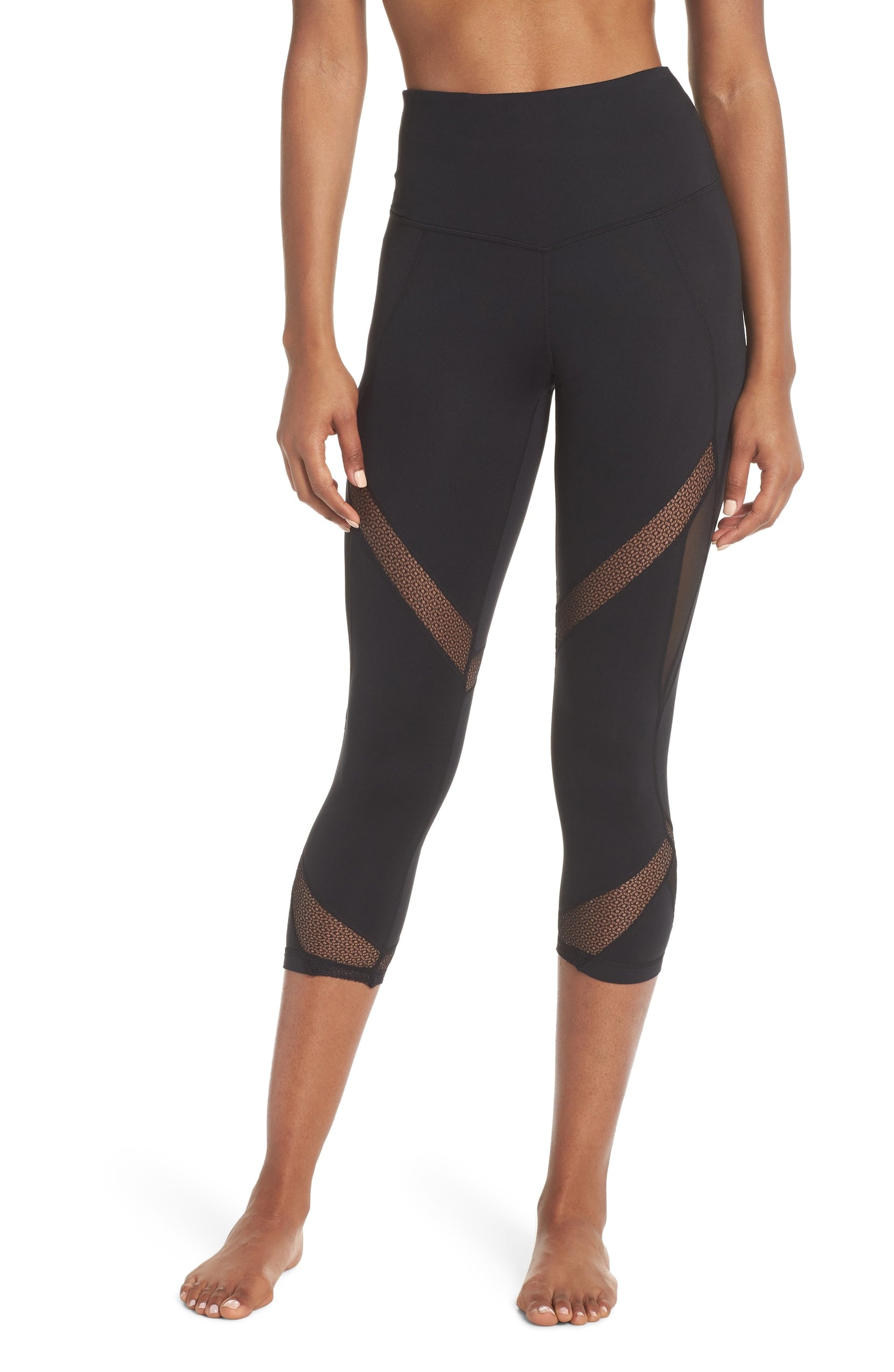 Zella Moroccan High-Waist Crop Leggings 
