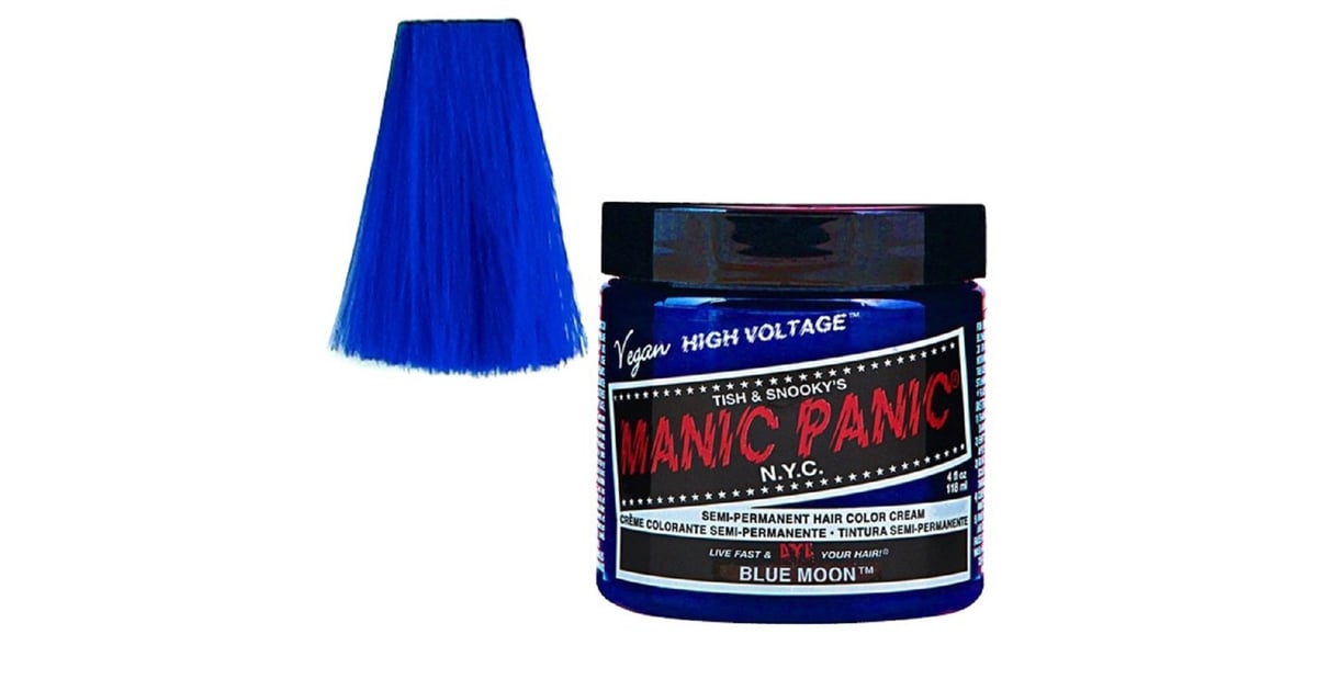 1. Manic Panic Semi-Permanent Hair Color Cream - Blue Moon - wide 1