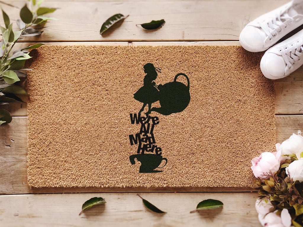 Alice In Wonderland Welcome Mat