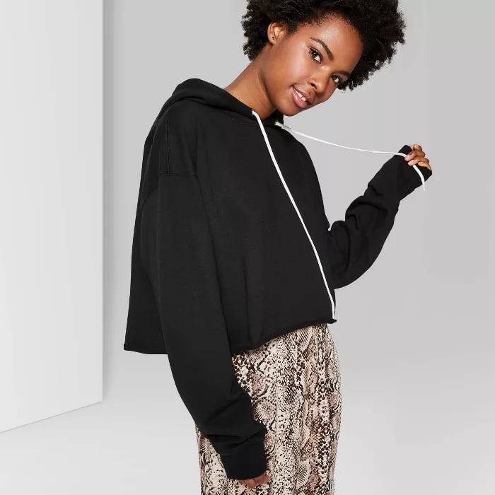 Crop hoodie target hot sale