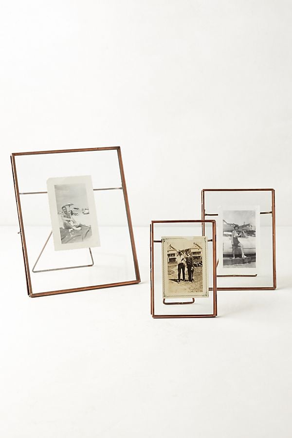 A Cool Picture Frame: Pressed Glass Photo Frame