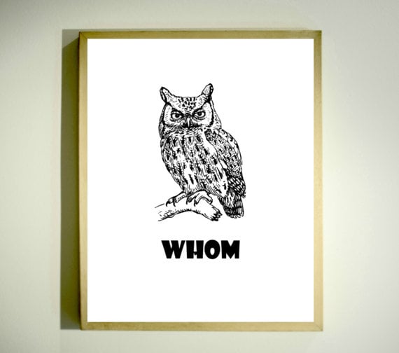 Whom Poster