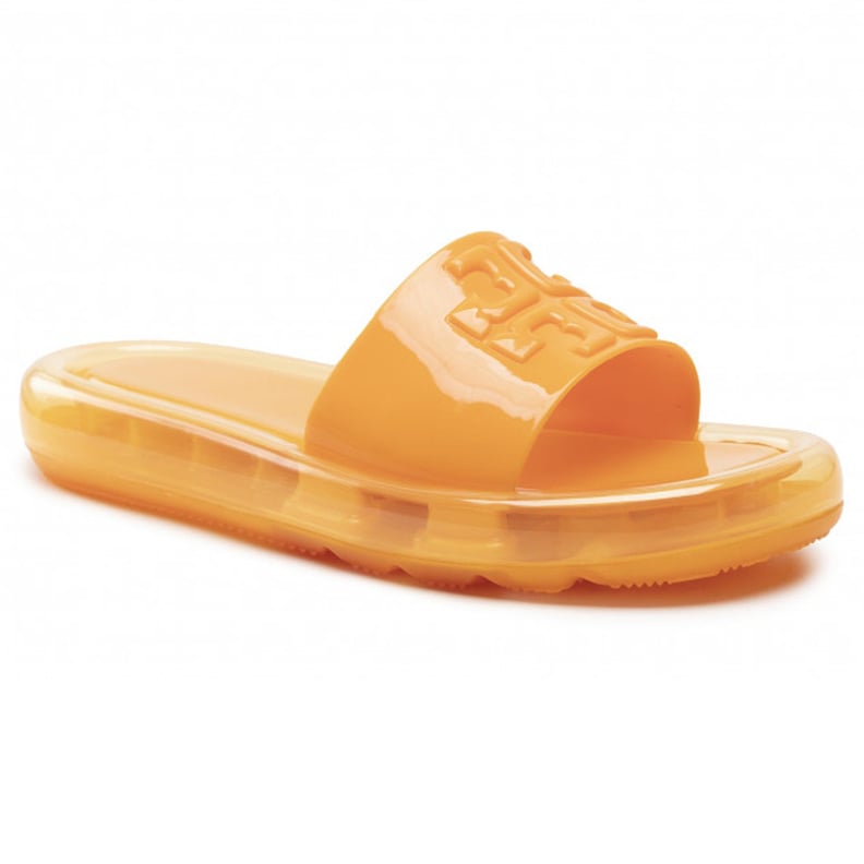 Jelly Slides: Tory Burch Bubble Jelly Slide Sandal