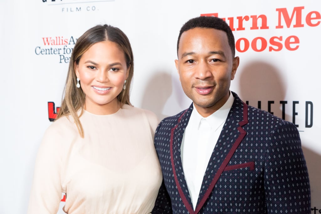 October: Chrissy Supported John at the Premiere of Turn Me Loose