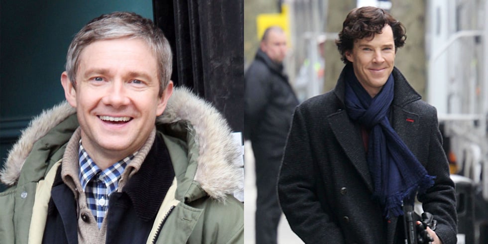 Sherlock Season 3 Filming Pictures