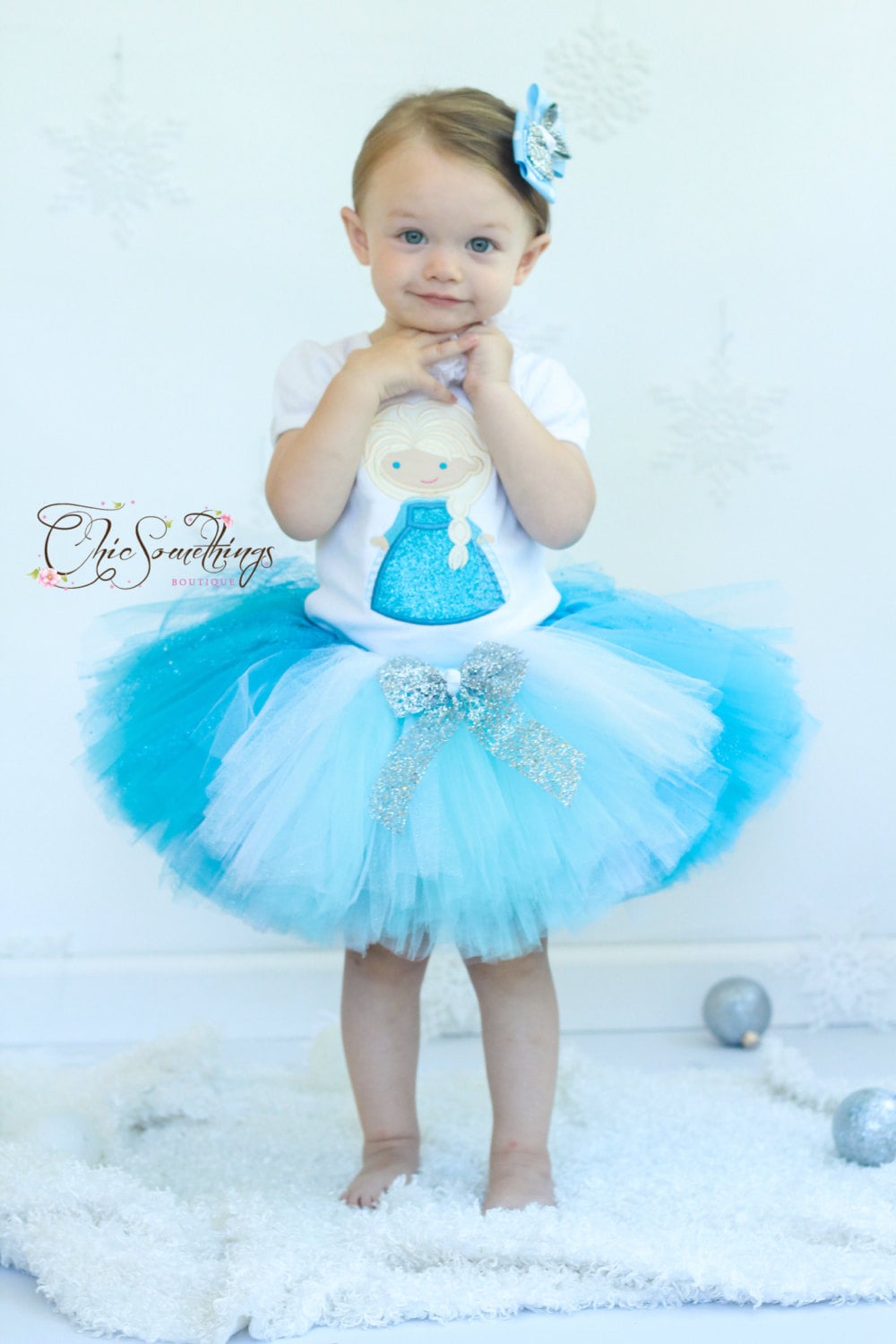 Elsa deals baby costume