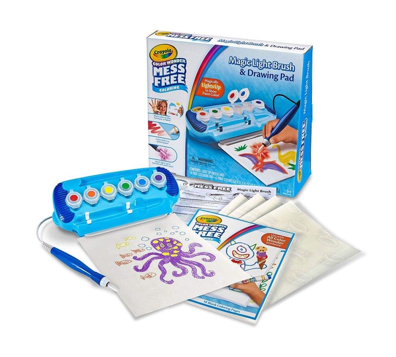 An Artistic Toy For Three Year Old: Crayola Magic Light Brush and Drawing Pad
