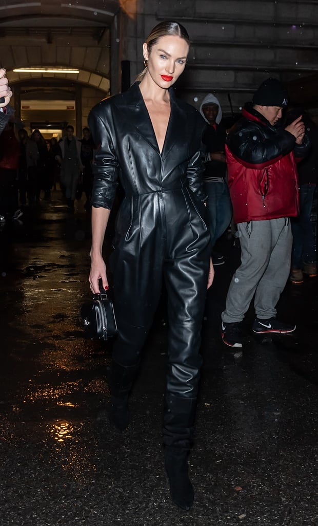 Candice Swanepoel's Street Style at New York Fashion Week See the