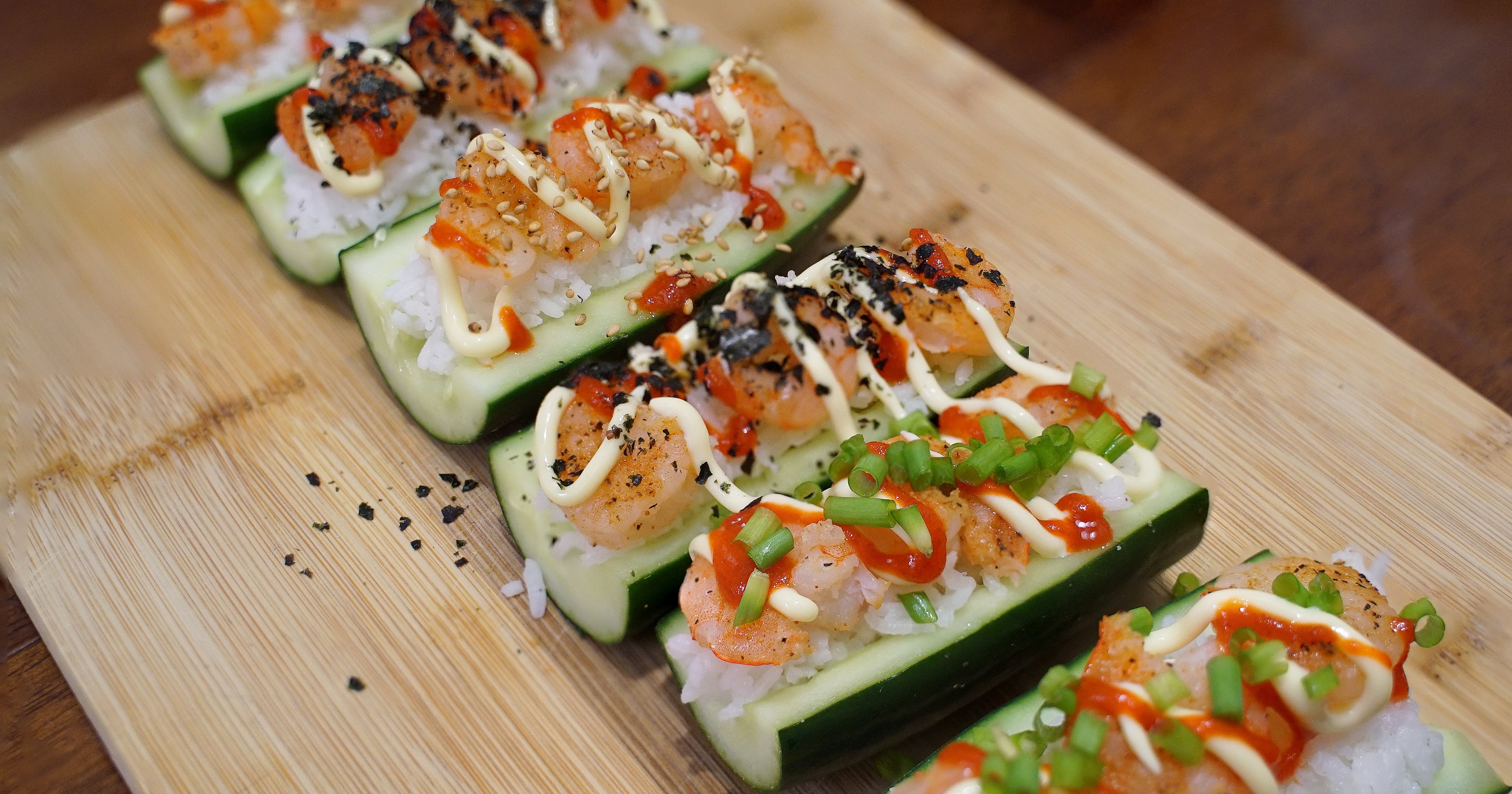 How to Make TikTok's Cucumber Shrimp Boats | PS Food
