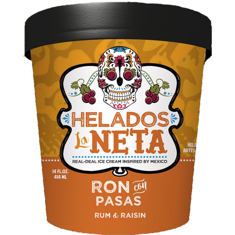 Helados La Neta Rum and Raisin Ice Cream