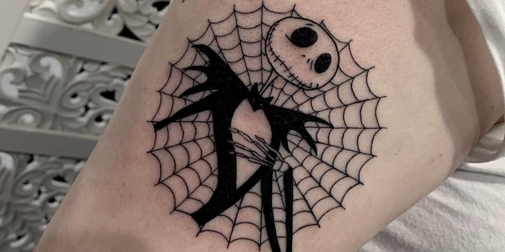 Angelo Parente on Instagram Lock Shock and Barrel masks  nightmarebeforechristmas    blackwork   Tim burton tattoo Body art  tattoos Beetlejuice tattoo
