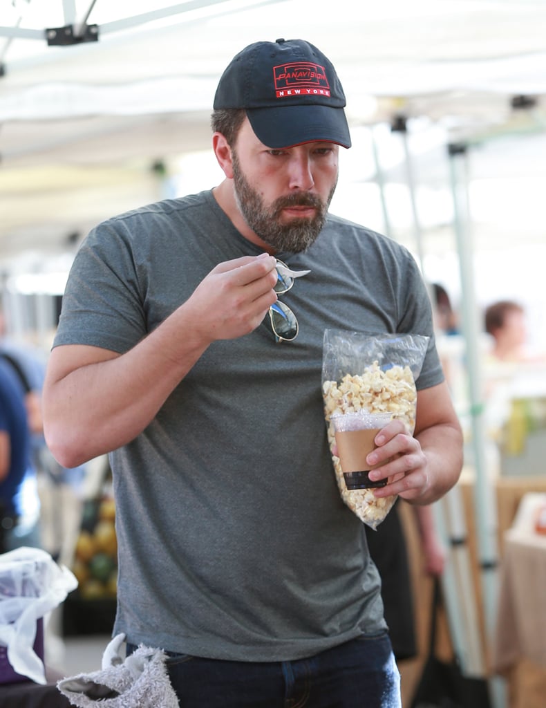Ben Affleck Farmers Market Pictures October 2015