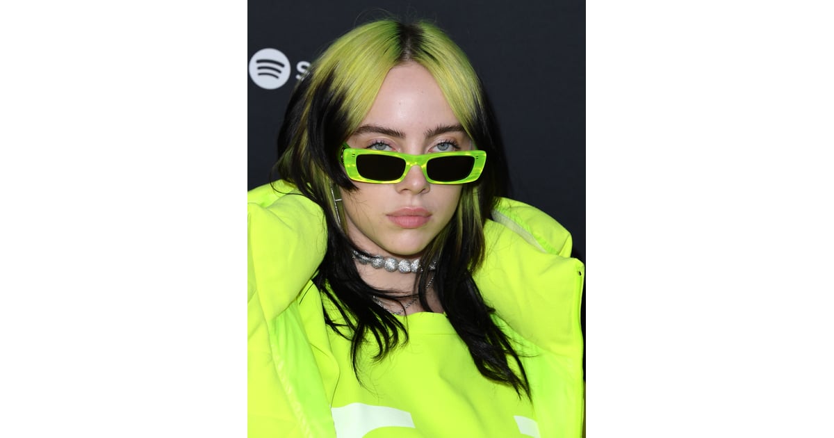 Fashion, Shopping & Style, Billie Eilish's Slime Green Louis Vuitton Look  and Gucci Sunglasses Are a Whole Mood
