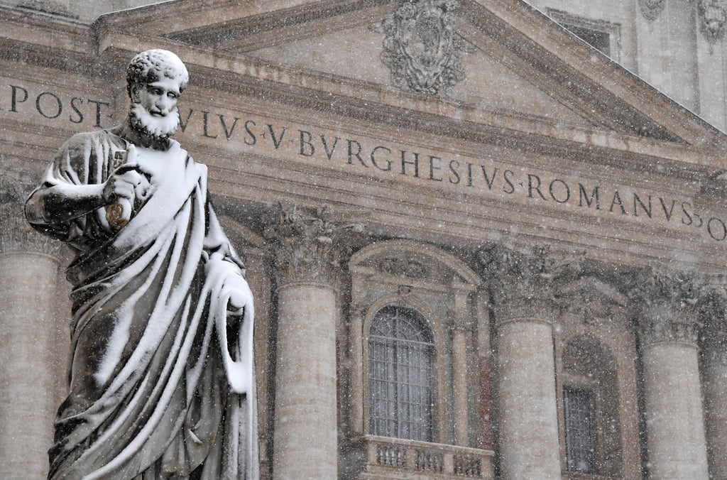 Rome Snow Photos