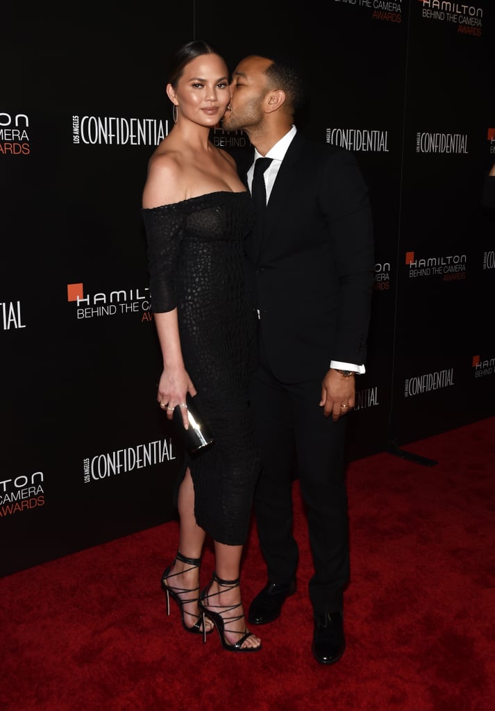 Chrissy Teigen and John Legend on Red Carpet November 2016